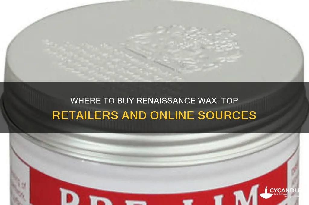 where can you buy renaissance wax