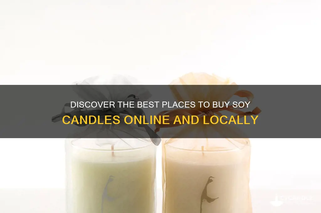 where can you buy soy candles