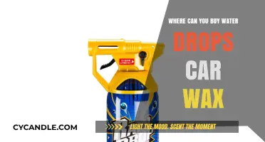 Where to Buy Water Drops Car Wax: Top Retailers and Online Stores