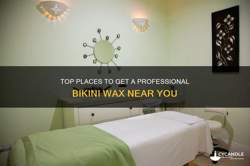 where can you get a bikini wax