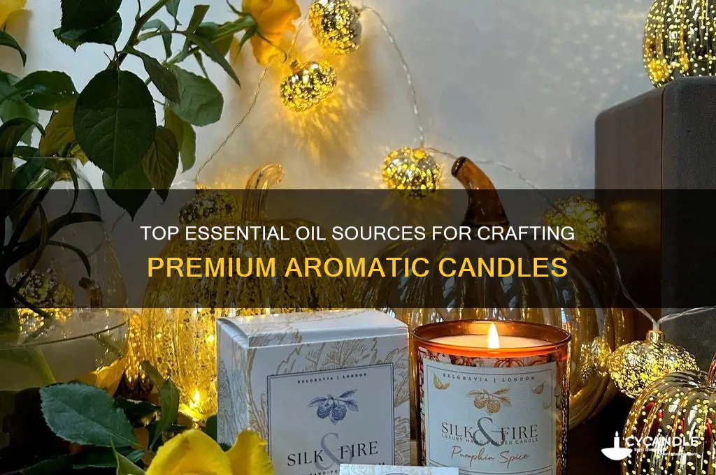 where can you get the best essential oils for candles