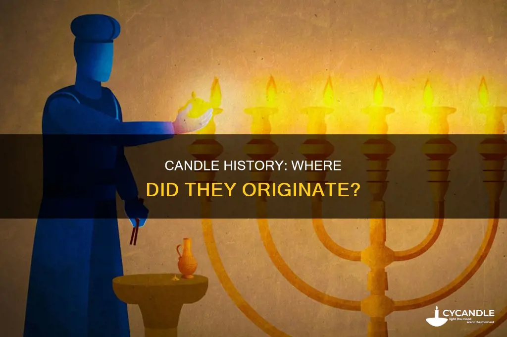 where candles invented