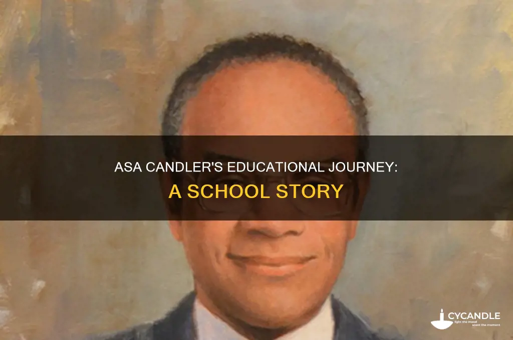 where did asa candler go to school