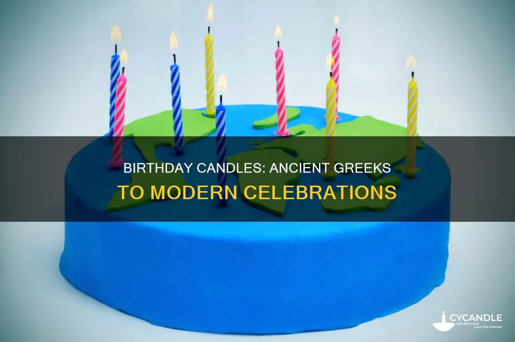 where did birthday candle tradition come from
