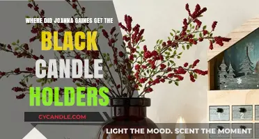 Joanna Gaines' Black Candle Holders: Uncovering the Source and Style