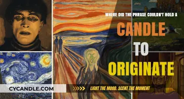 The History of "Couldn't Hold a Candle to" Expression