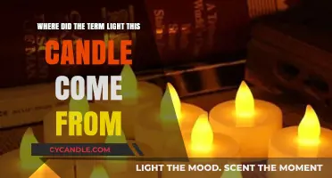 Light This Candle": Unveiling the Origins of a Famous Phras