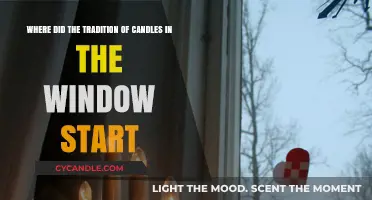 Candle History: Windows and Their Warm Glow