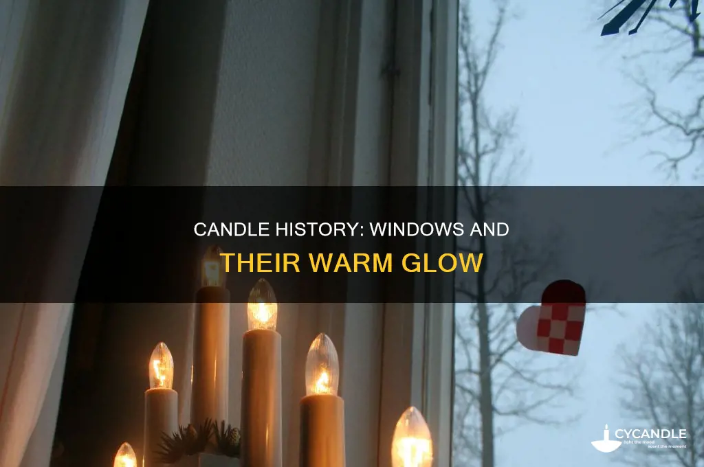 where did the tradition of candles in the window start