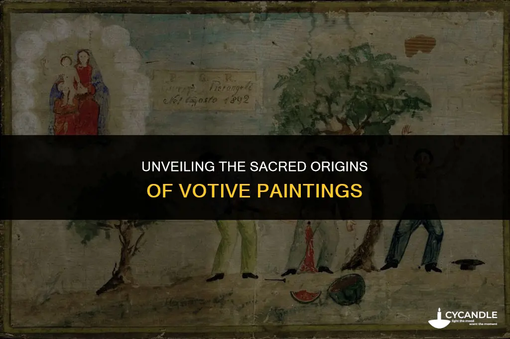 where did votive paintings originate