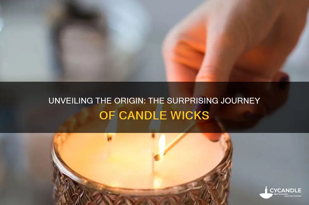 where do candle wicks come from