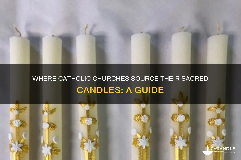 where do catholic churches buy their candles