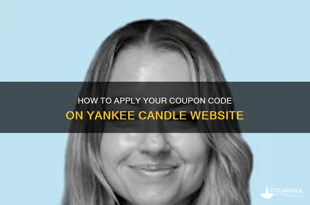 where do i add my coupon code on yankee candle