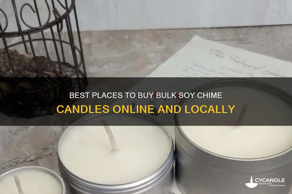 where do i buy bulk soy chime candles