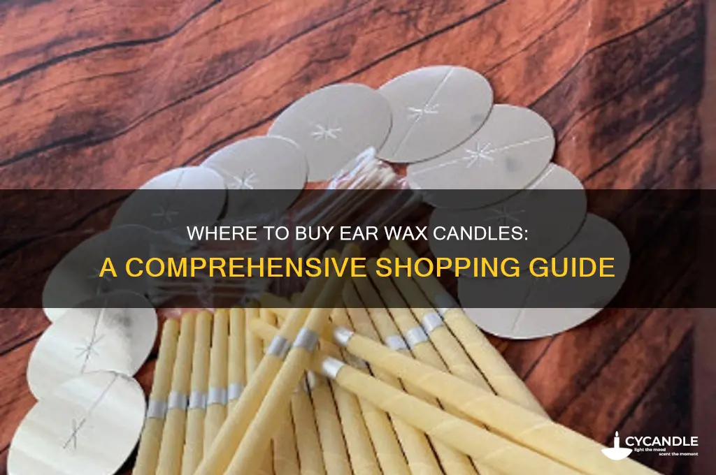 where do i buy ear wax candles