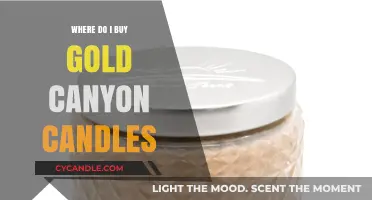 Where to Buy Gold Canyon Candles: Top Retailers and Online Stores