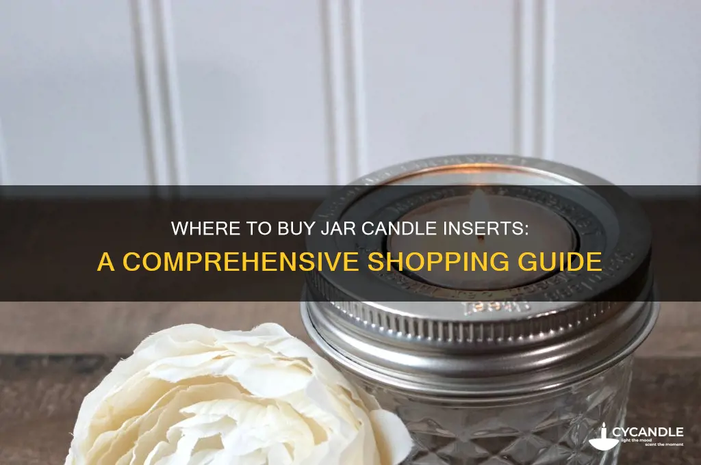 where do i buy jar candle inserts
