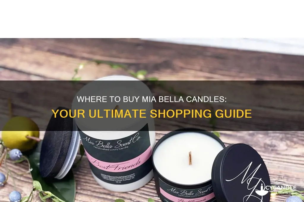 where do i buy mia bella candles