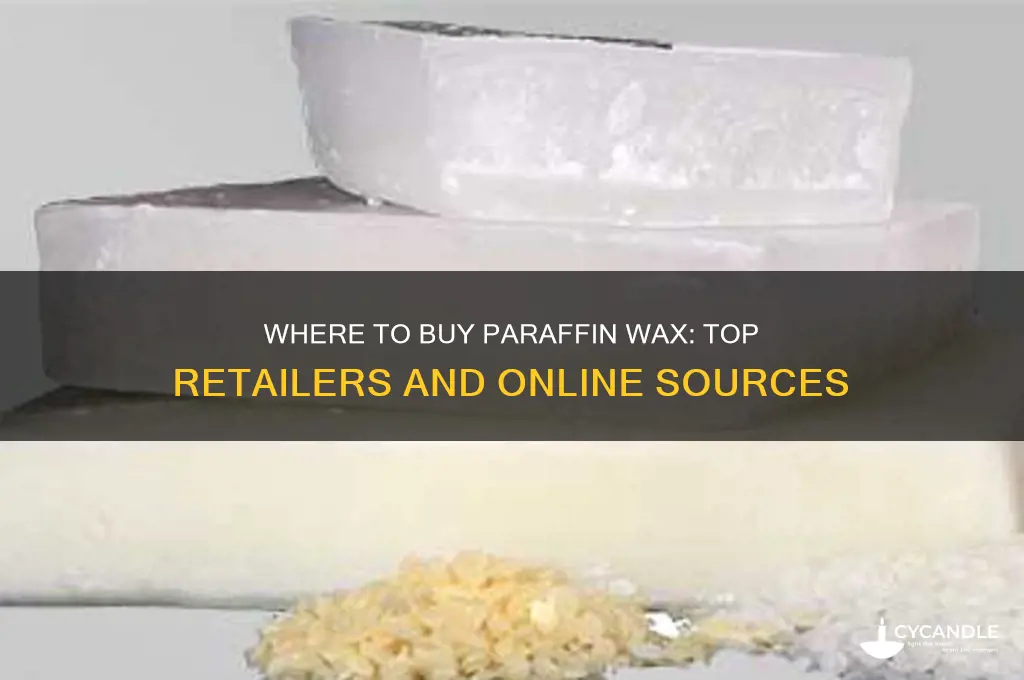 where do i buy paraffin wax