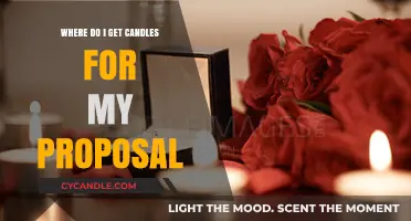 Romantic Proposal Candles: Where to Find the Perfect Glow for Your Moment