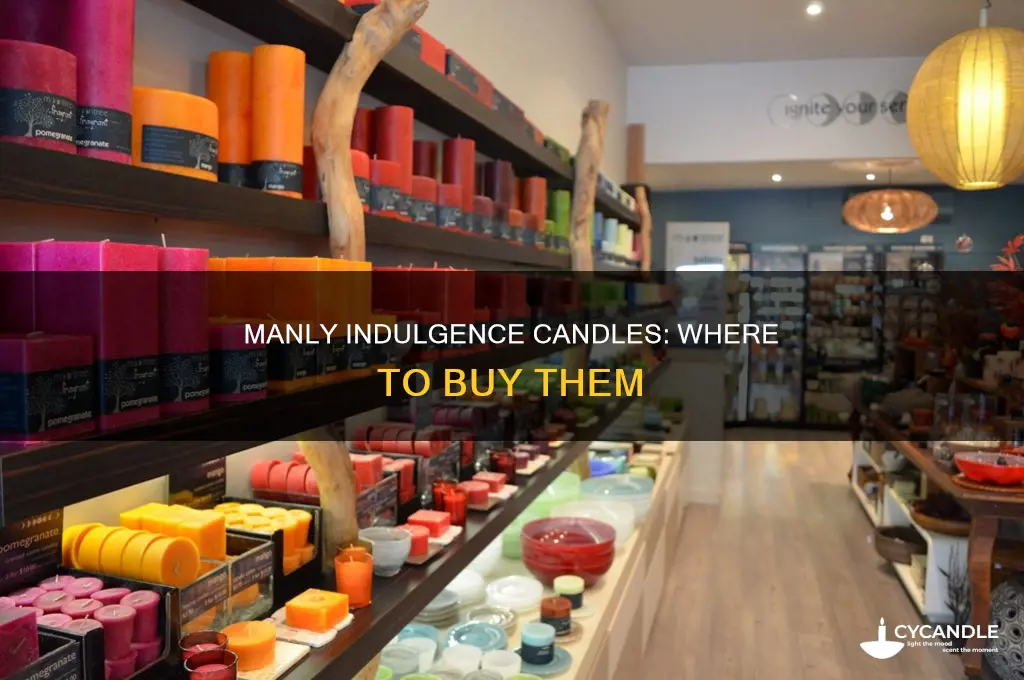 where do they sell manly indulgence candles