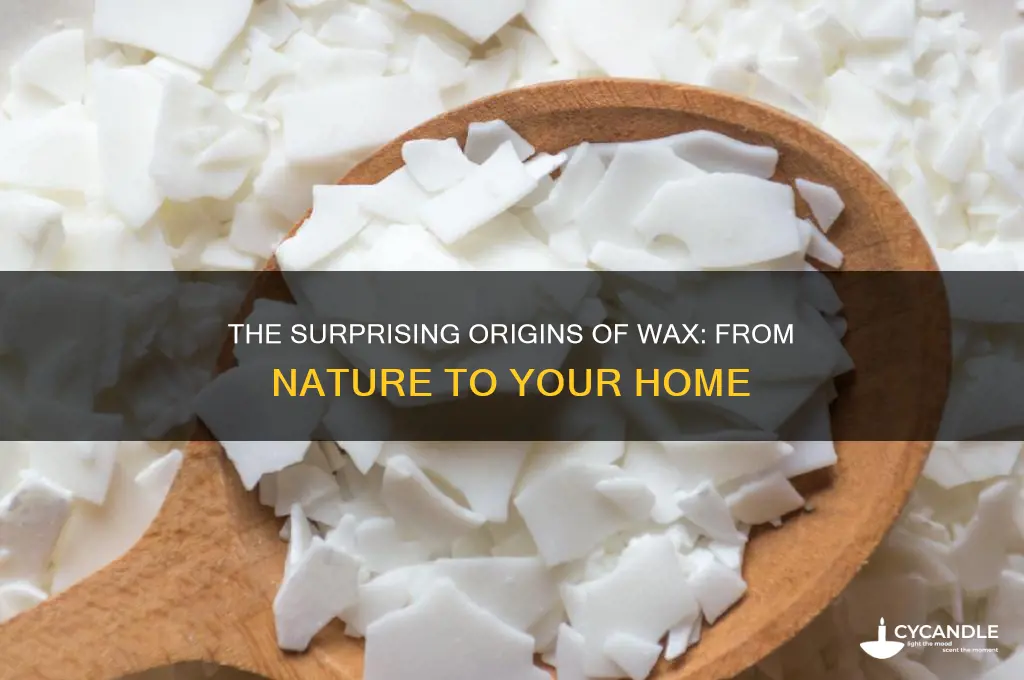 where do wax come from