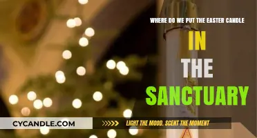 Proper Placement of the Easter Candle in the Sanctuary: A Guide