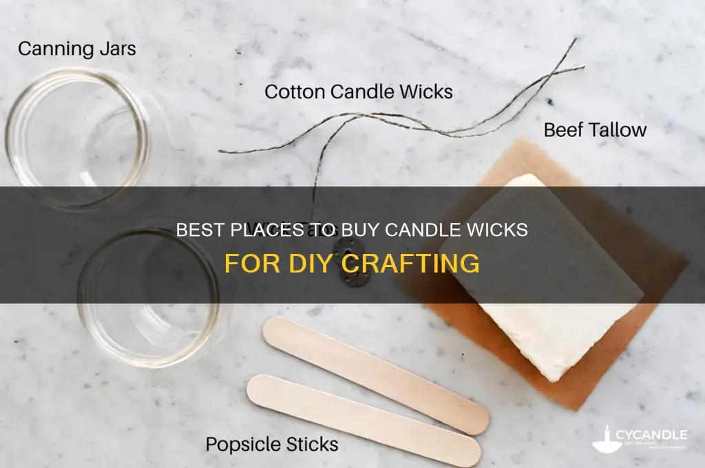 where do you buy candle wicks