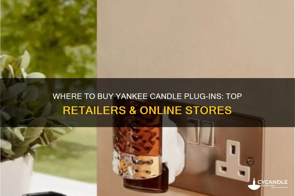 where do you buy yankee candle plug ins