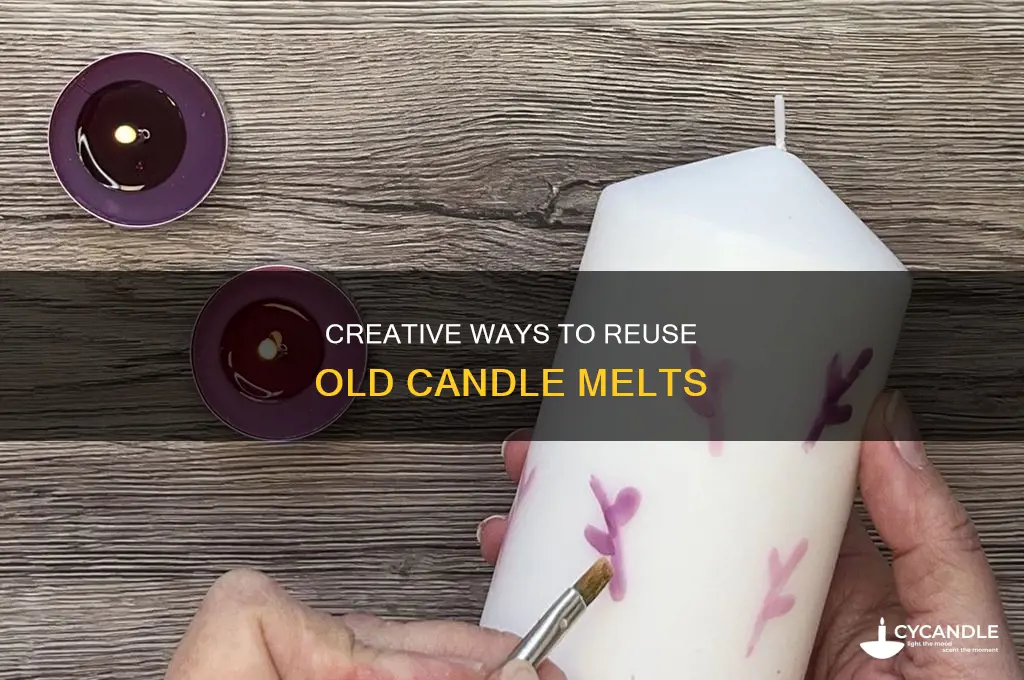 where do you dump old candle melts