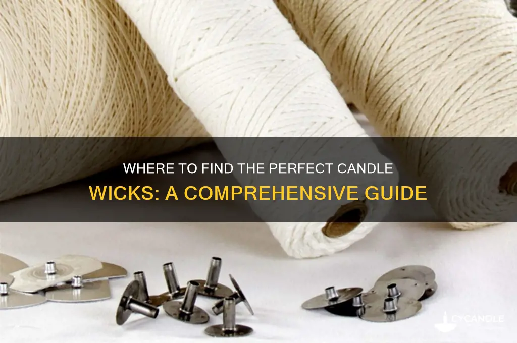 where do you get candle wicks