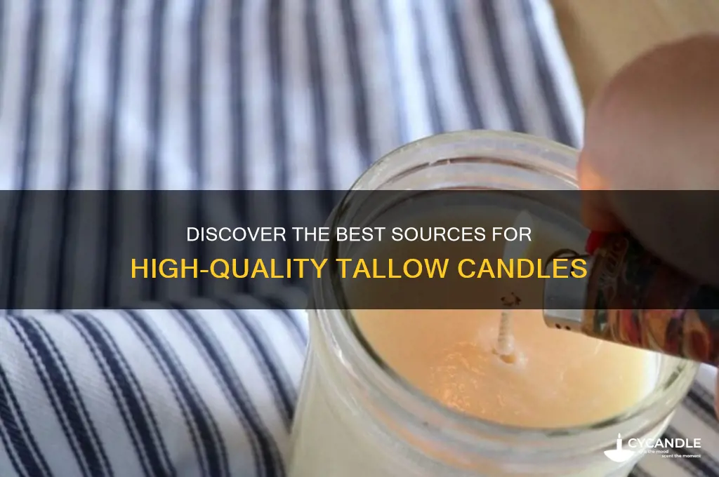 where do you get magetallow candles