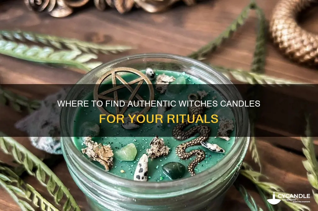 where do you get your witches candles