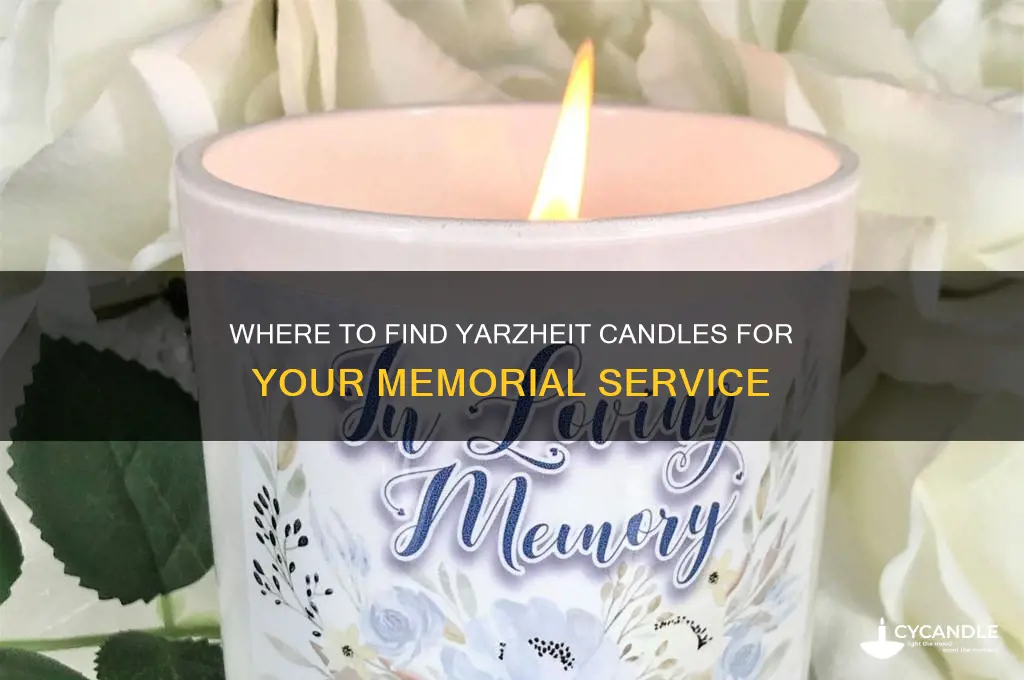 where do you obtain a yazreit candle