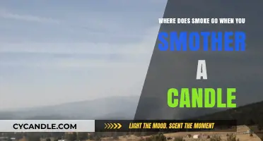 How Does Smoke Vanish When a Candle is Smothered?