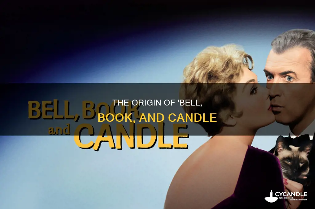 where does term bell book and candle come from