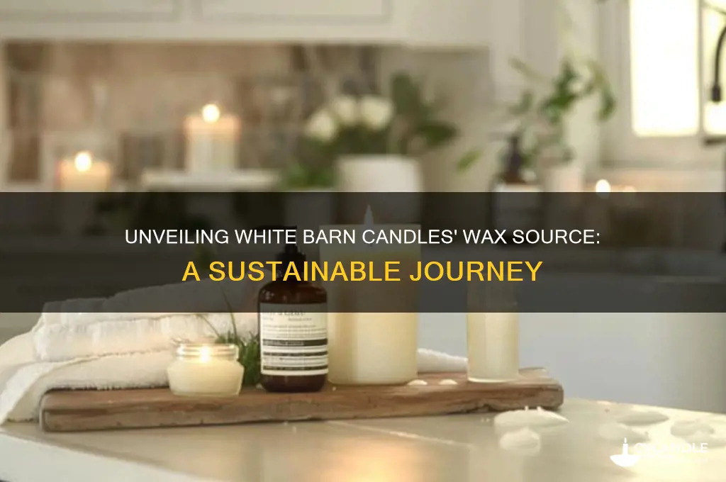 where does white barn candles get their wax