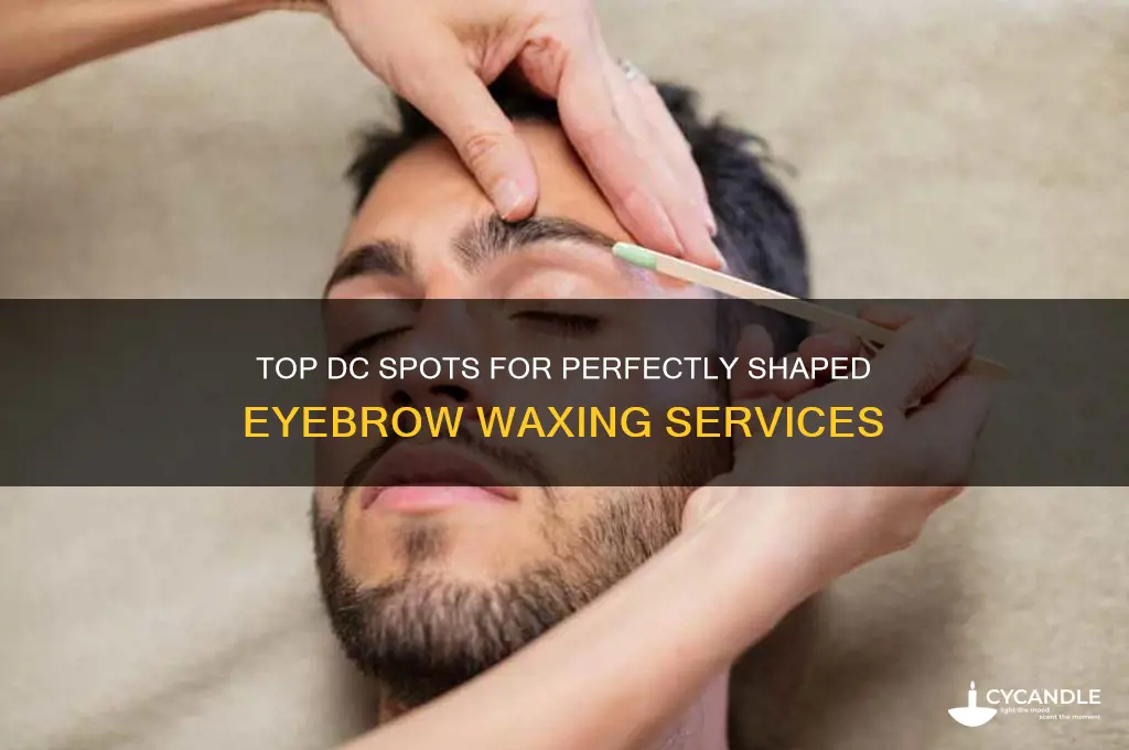 where in dc can you get your eyebrows waxed