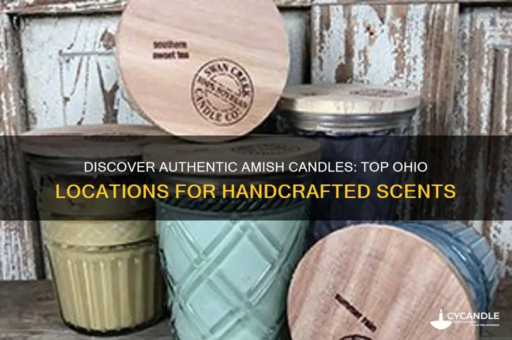 where in ohio to buy amish candles