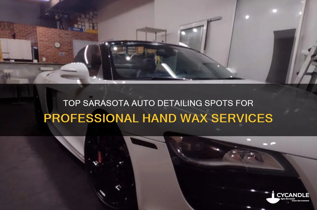 where in sarasota can you get hand wax for auto