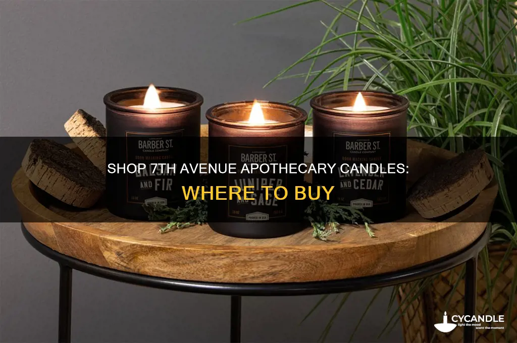 where is 7th avenue apothecary candle sold