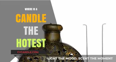 Candle's Hottest Point: The Blue Zone
