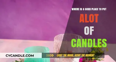 Best Spots to Safely Display and Enjoy Numerous Candles