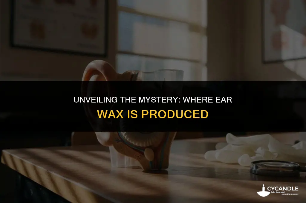where is ear wax produced