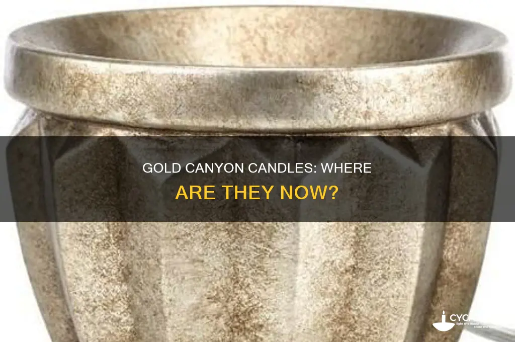 where is gold canyon candles