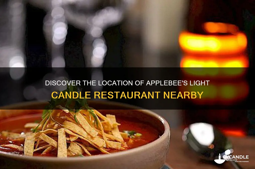 where is light candle applebee