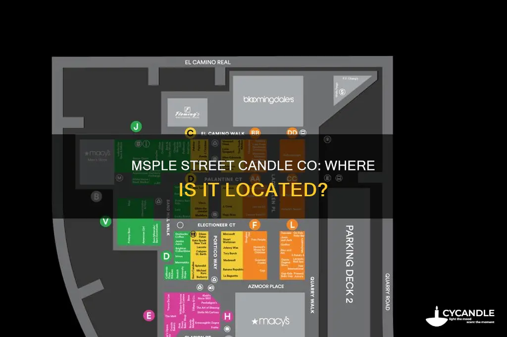 where is msple street candle co located