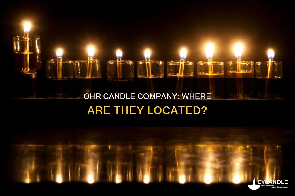 where is ohr candle company located