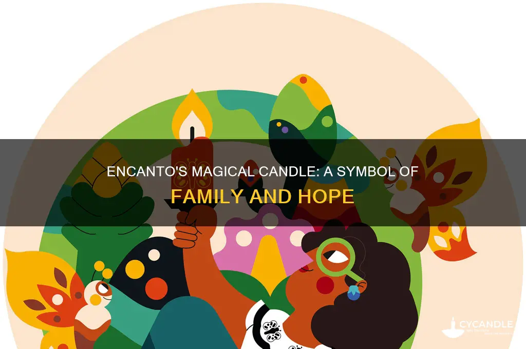 where is the candle at the end of encanto