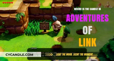 Finding the Candle in Adventures of Link